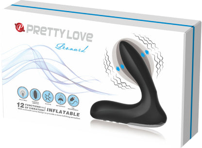 Pretty Love Rechargeable Leonard Anal Inflatable Stimulator  - Club X