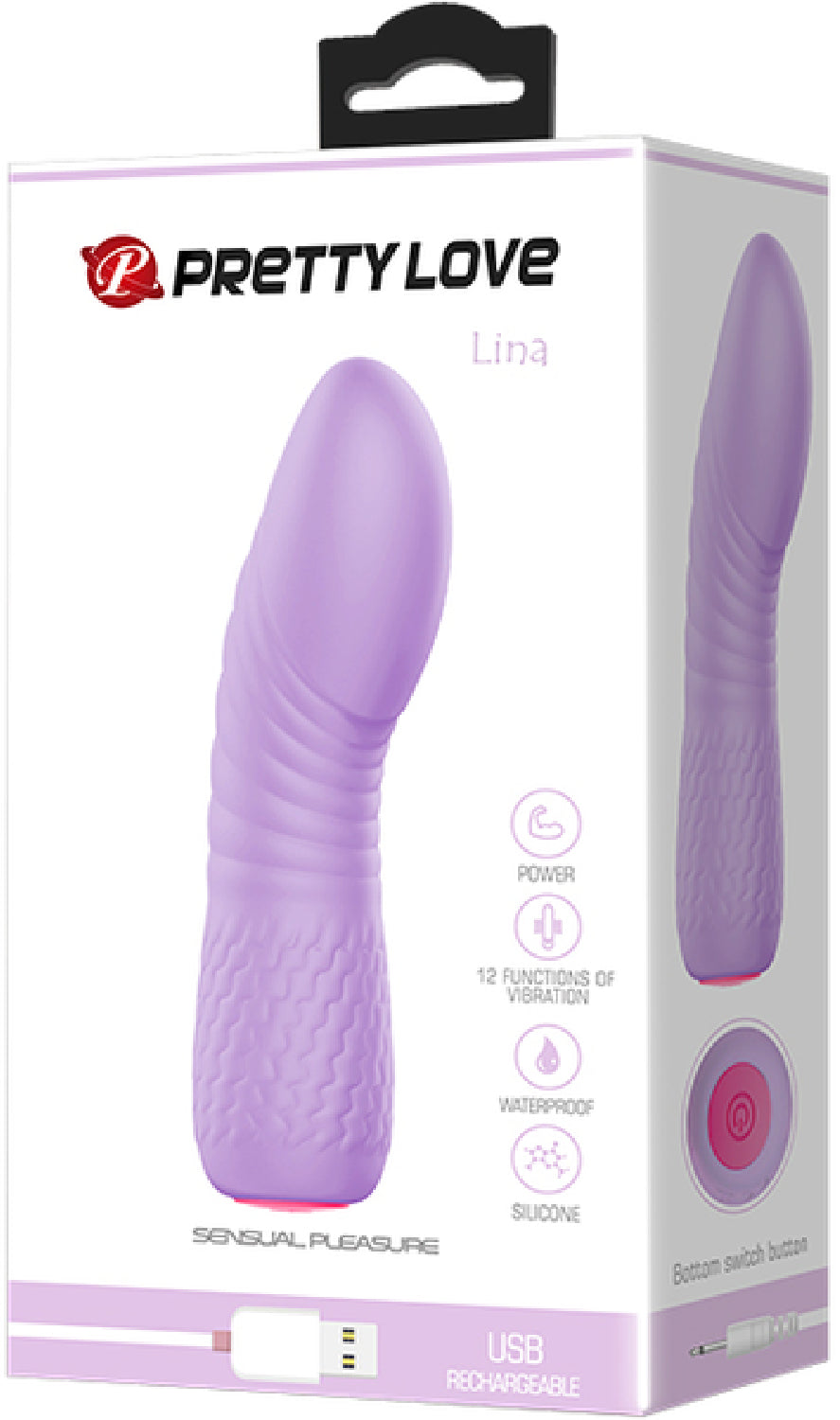 Rechargeable Lina (Lavender)  - Club X