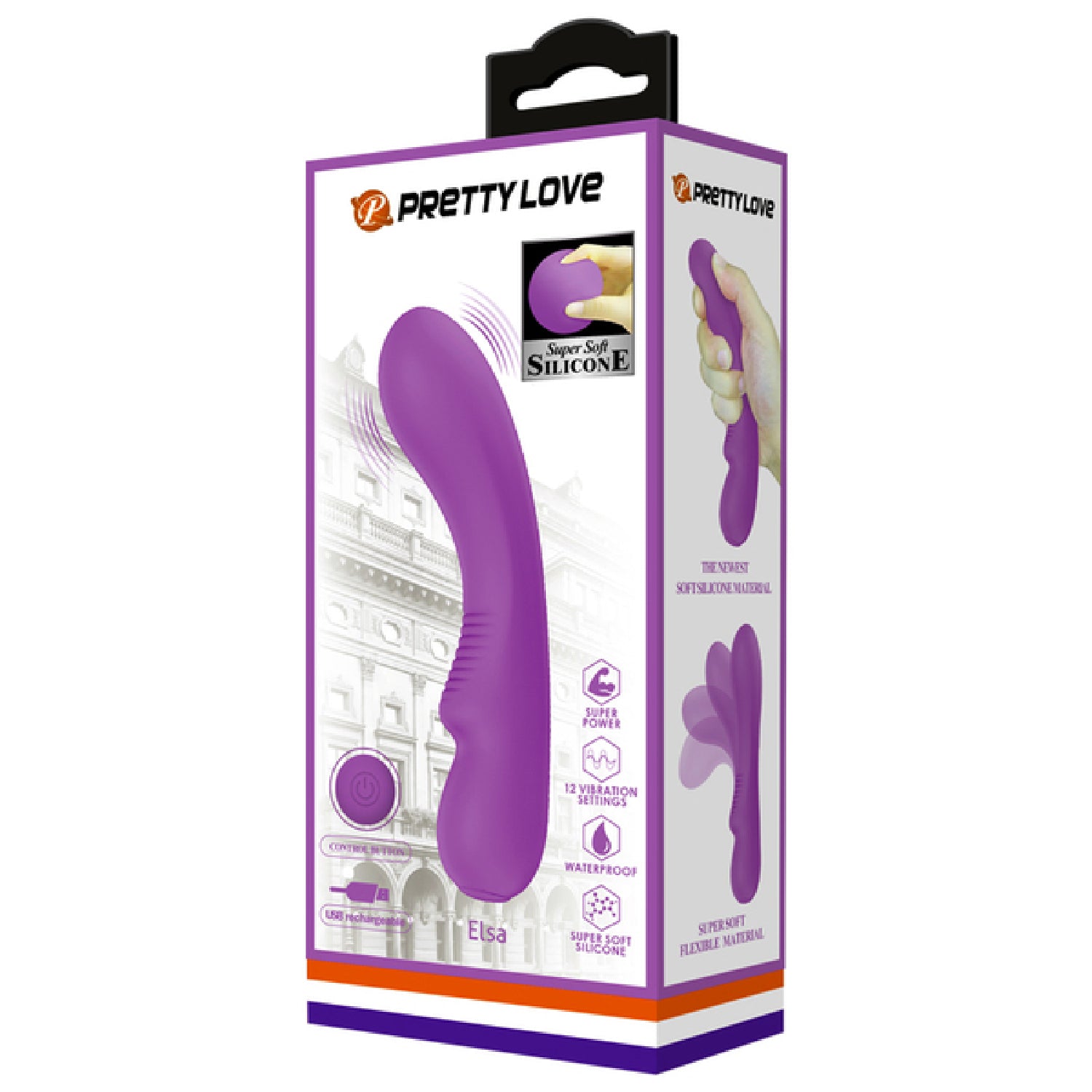 Pretty Love 12 Function Elsa Vibrator  - Club X