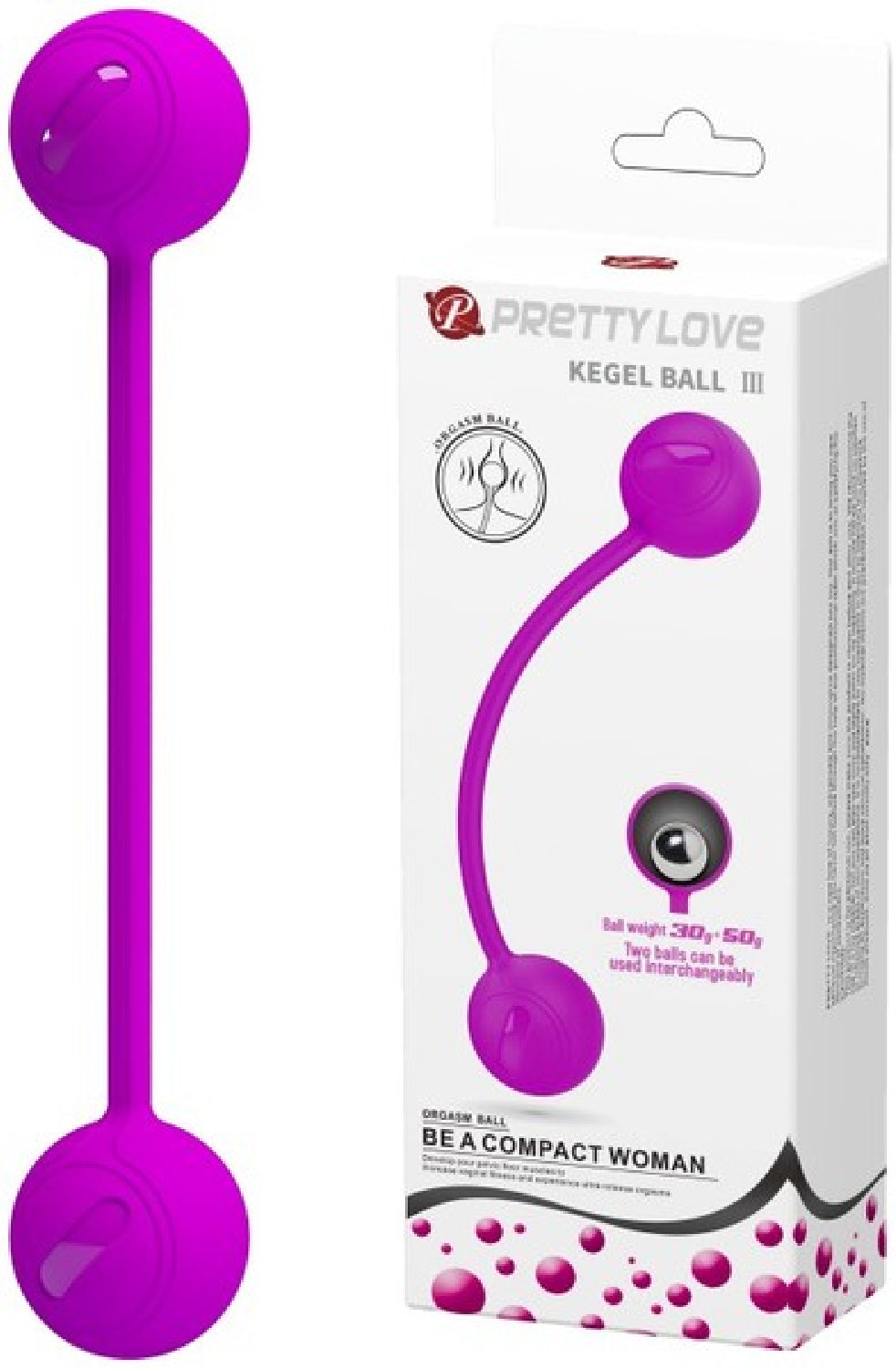 Pretty Love Kegel Ball Iii (Purple)  - Club X