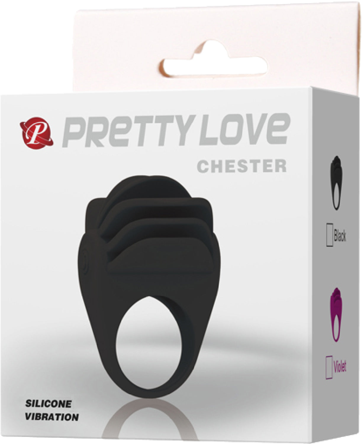 Pretty Love Chester Cockring (Black)  - Club X