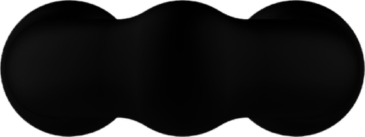 Super Soft Silicone 3 Bead Cockring  - Club X