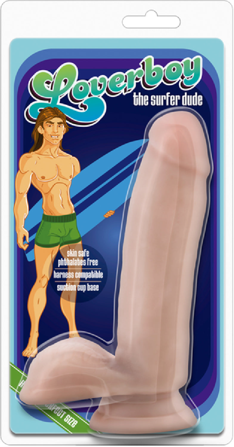 Loverboy The Surfer Dude 7 Inch Realistic Cock With Suction Cup  - Club X