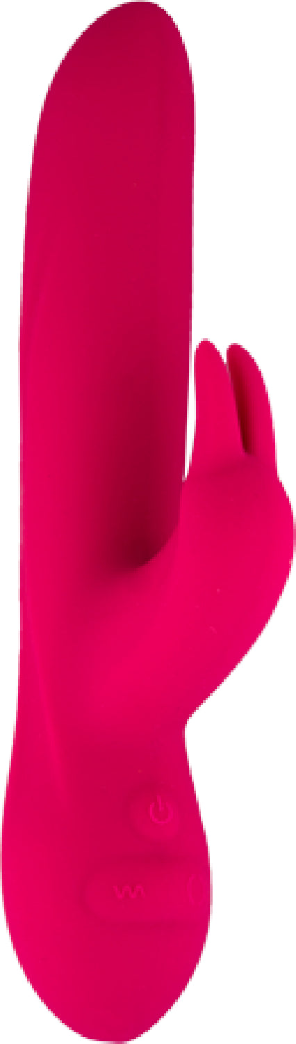 Unik - Rabbit Rechargeable Vibe (Red)  - Club X