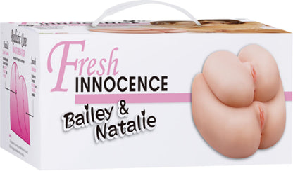 Fresh Innocence Bailey And Natalie Dual Vaginal And Dual Anal Masturbator  - Club X