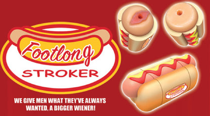 Footlong "Hot Dog" Stroker  - Club X