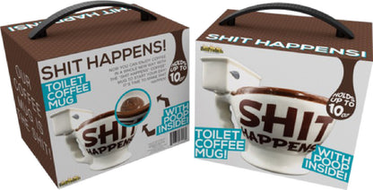 Shit Happens Coffee Mug  - Club X