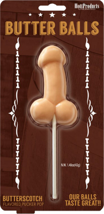 Butterballs Butterscotch Pecker Pop  - Club X