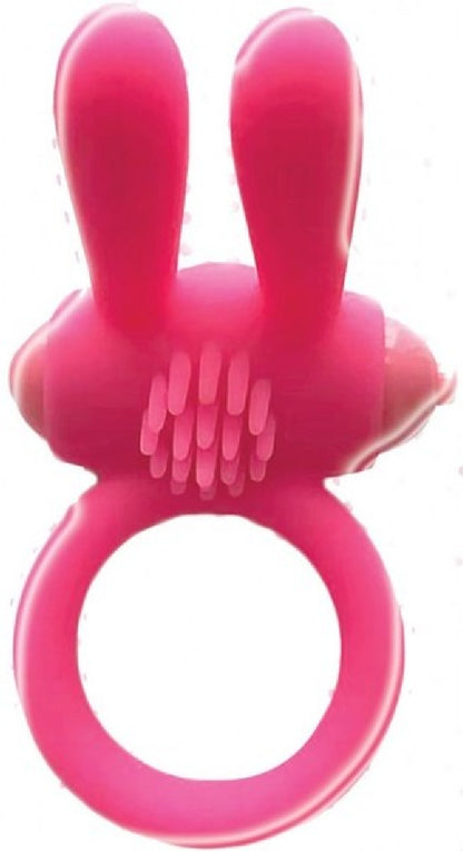 Bunny Buster Cock Ring (Pink)  - Club X
