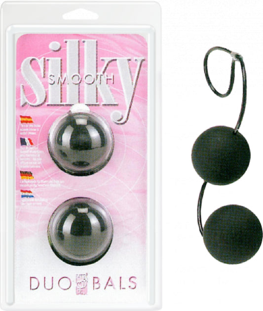 Silky Smooth Duo Balls (Black) Default Title - Club X