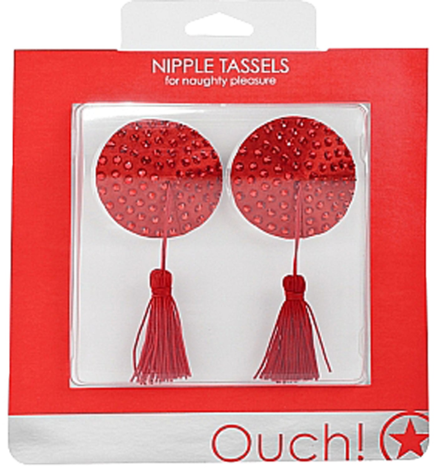 Nipple Tassels Round (Red) Club X