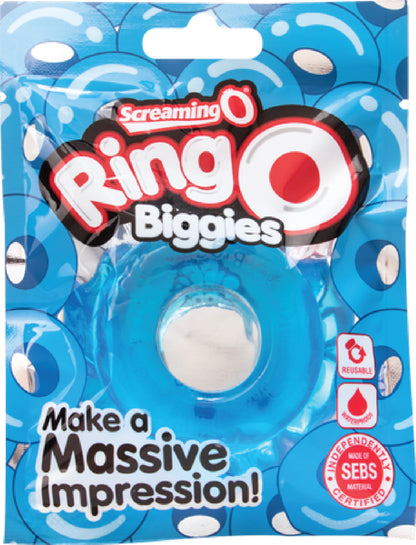 Ringo Biggies Cockring Blue - Club X