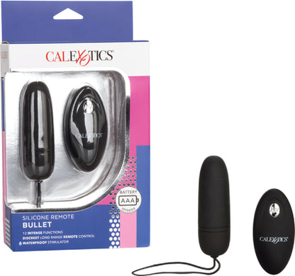 Silicone Remote Bullet (Black)  - Club X