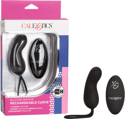 Silicone Remote Rechargeable Curve (Black)  - Club X