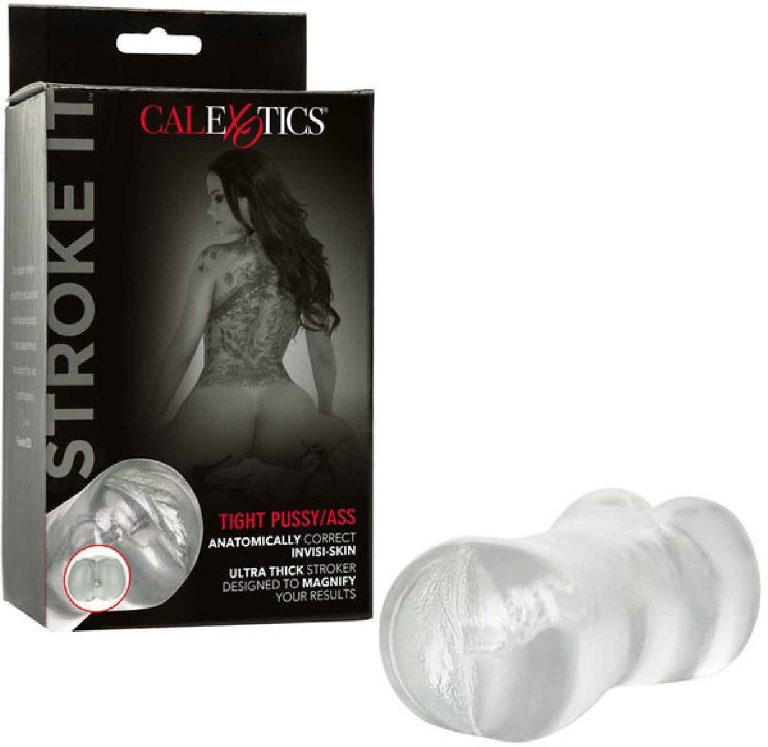 Stroke It - Tight Pussy/Ass (Clear)  - Club X