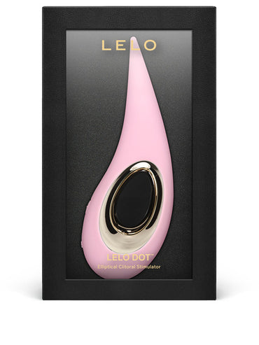 Lelo Dot High-Tech Suction Intense Vibrator Stimulator Totally Waterproof Design - Pink  - Club X