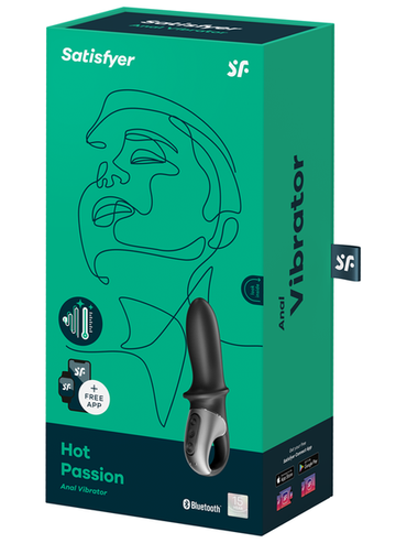 Satisfyer Hot Passion Connect App Vibrator Extensive Stimulation Stimulator  - Club X