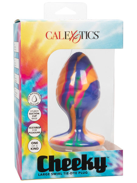 Cheeky Large Swirl Tie-dye Plug  - Club X