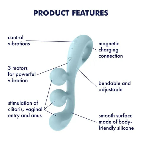 Satisfyer Tri Ball 2 Multi-Vibrator  - Club X