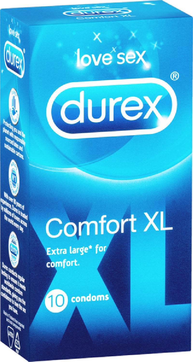 Durex Comfort Xl 10'S Condoms Default Title - Club X