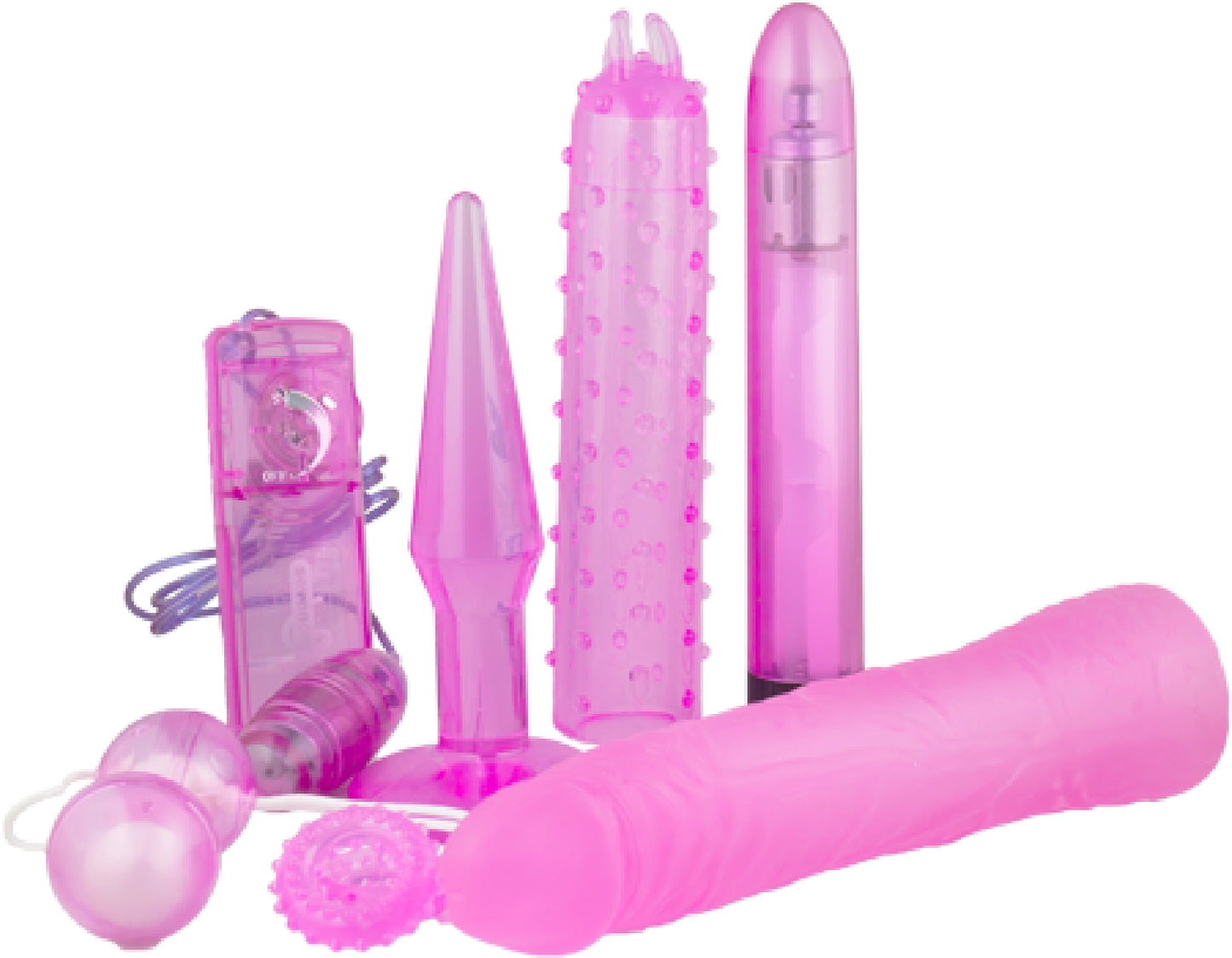Mystic Treasures Couples Toy Kit (Pink)  - Club X