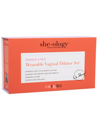 She-ology Advanced 3-piece Wearable Vaginal Dilator Set  - Club X