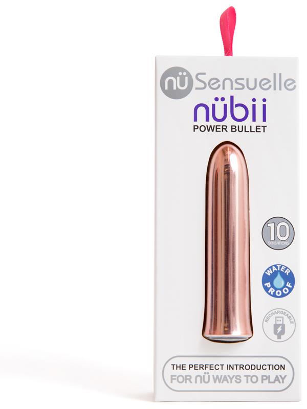 Nu Sensuelle Nubii 10 Function Bullet Rose Gold - Club X
