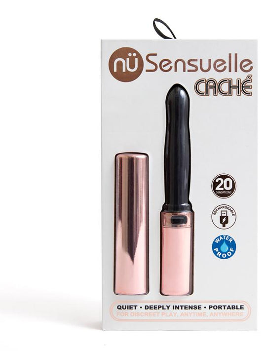 Nu Sensuelle Cache Rechargeable Covered Vibe Rose Gold - Club X