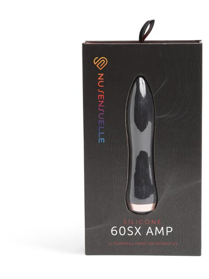 Nu Sensuelle 60Sx Amp Silicone Bullet Black - Club X