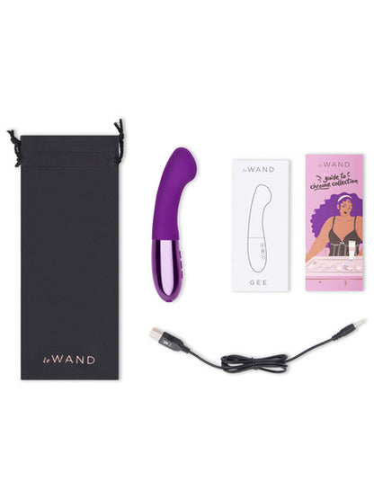 Le Wand Chrome Gee Vibrator  - Club X