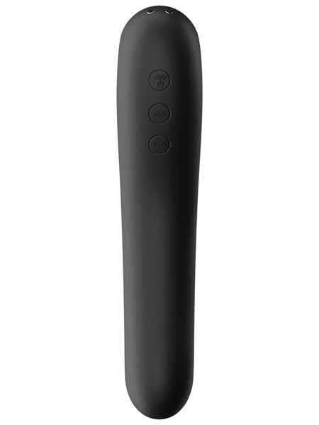 Satisfyer Dual Kiss Black  - Club X