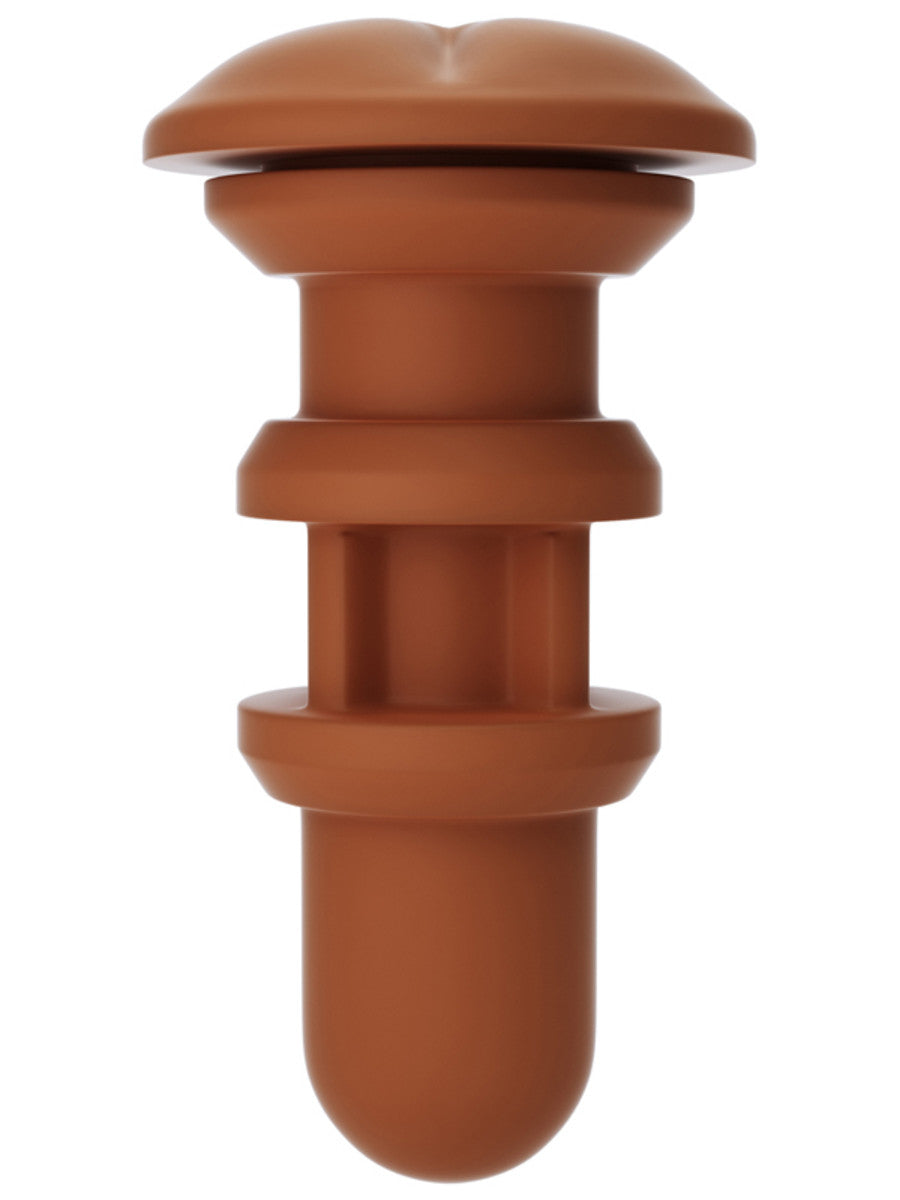 Autoblow A.I. Silicone Anus Sleeve - Brown  - Club X