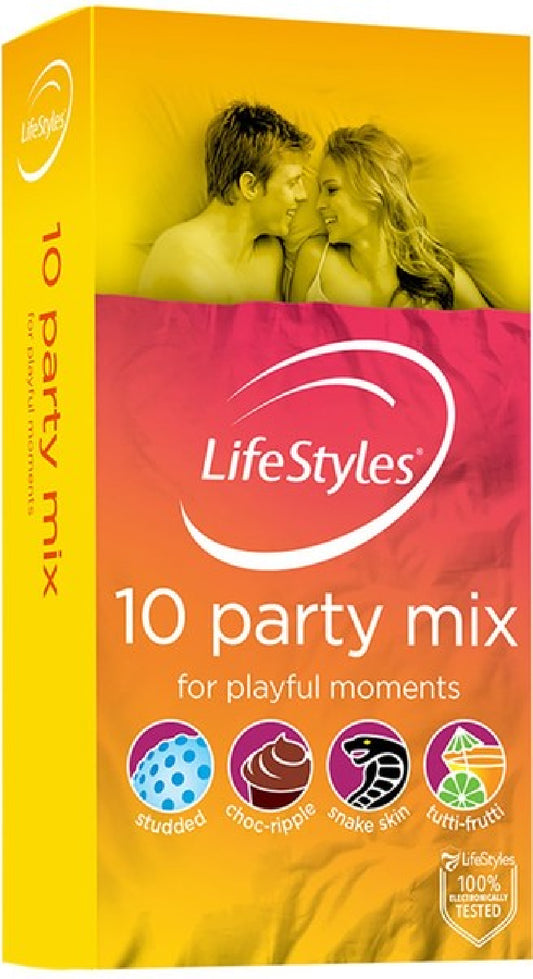 Party Mix 10'S Condoms Default Title - Club X