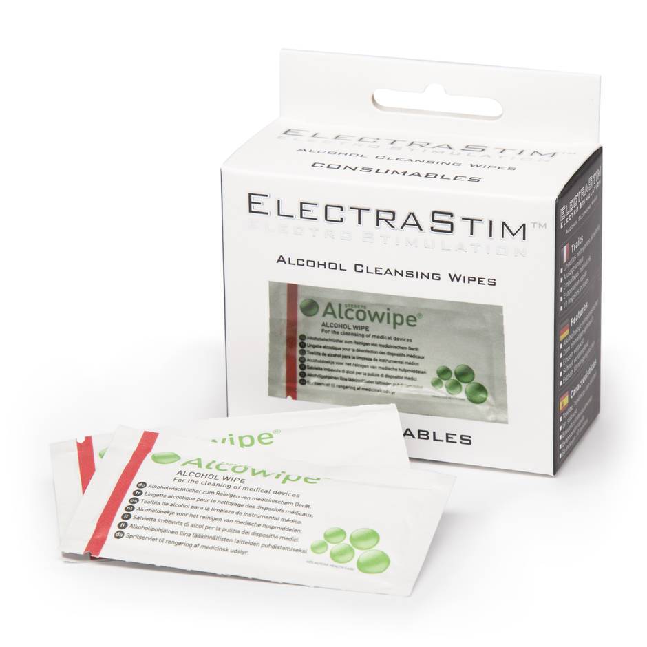 ElectraStim Cleaning Wipe Sachets (10 Pack)  - Club X