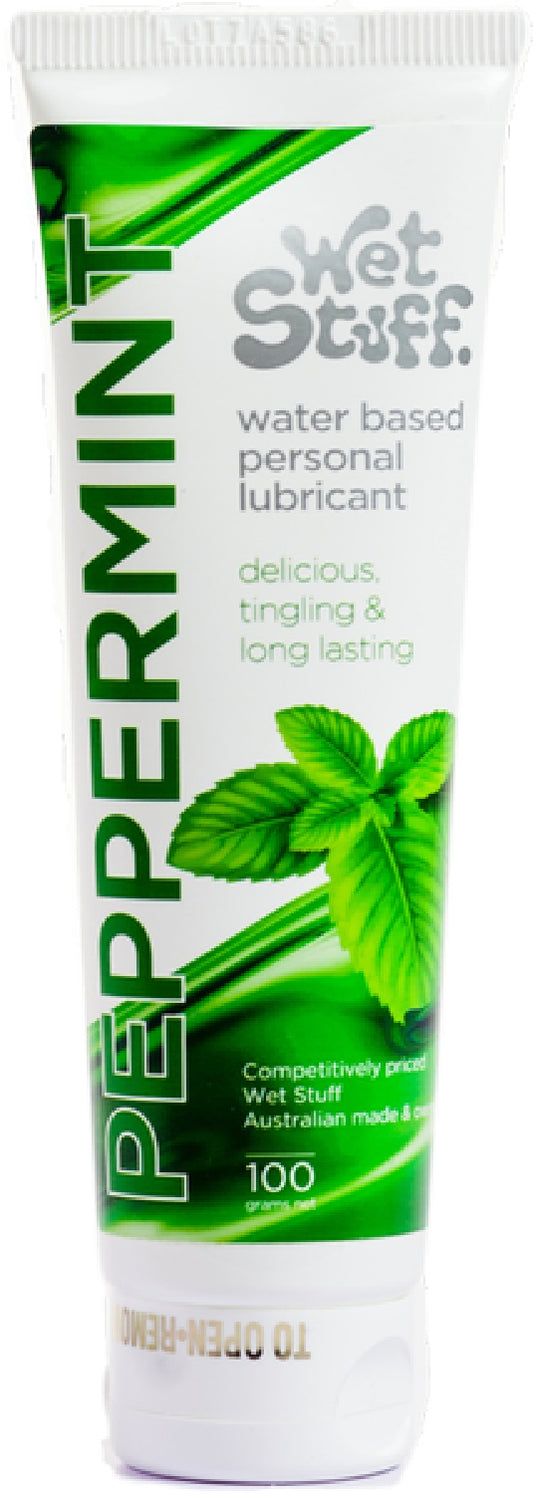 Wet Stuff Peppermint Tingle - Tube (100g) Default Title - Club X