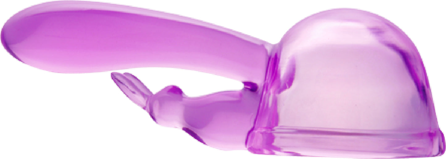 Original Rabbit Dual Stimulation Wand Attachment (Lavender)  - Club X