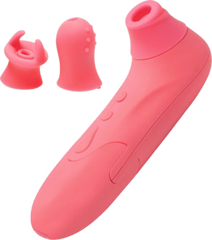 Shegasm Pro Clitoral Stimulator (Pink)  - Club X