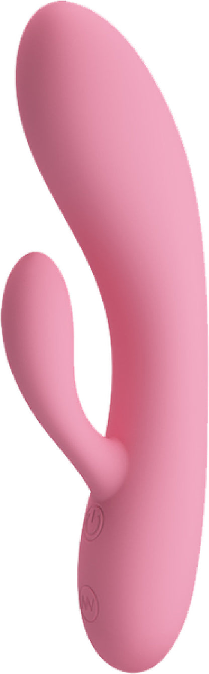 Rechargeable Carol Rabbit Vibrator (Pink)  - Club X