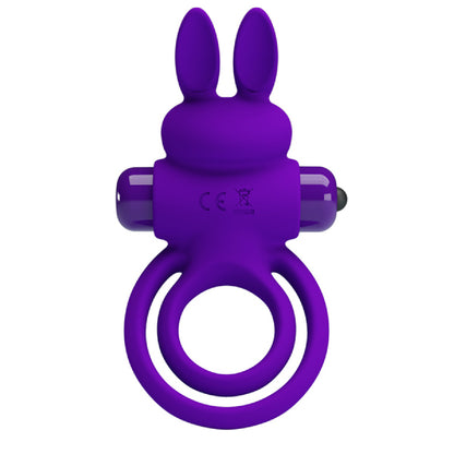Pretty Love Vibrant Penis Ring Iii - Purple  - Club X