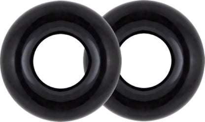 Stay Hard Donut Rings Oversized (Black)  - Club X