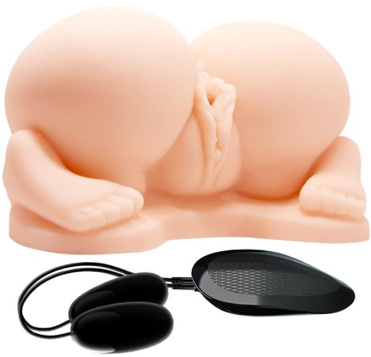 Crazy Bull Vagina And Anal Stimulator (Flesh) - Club X