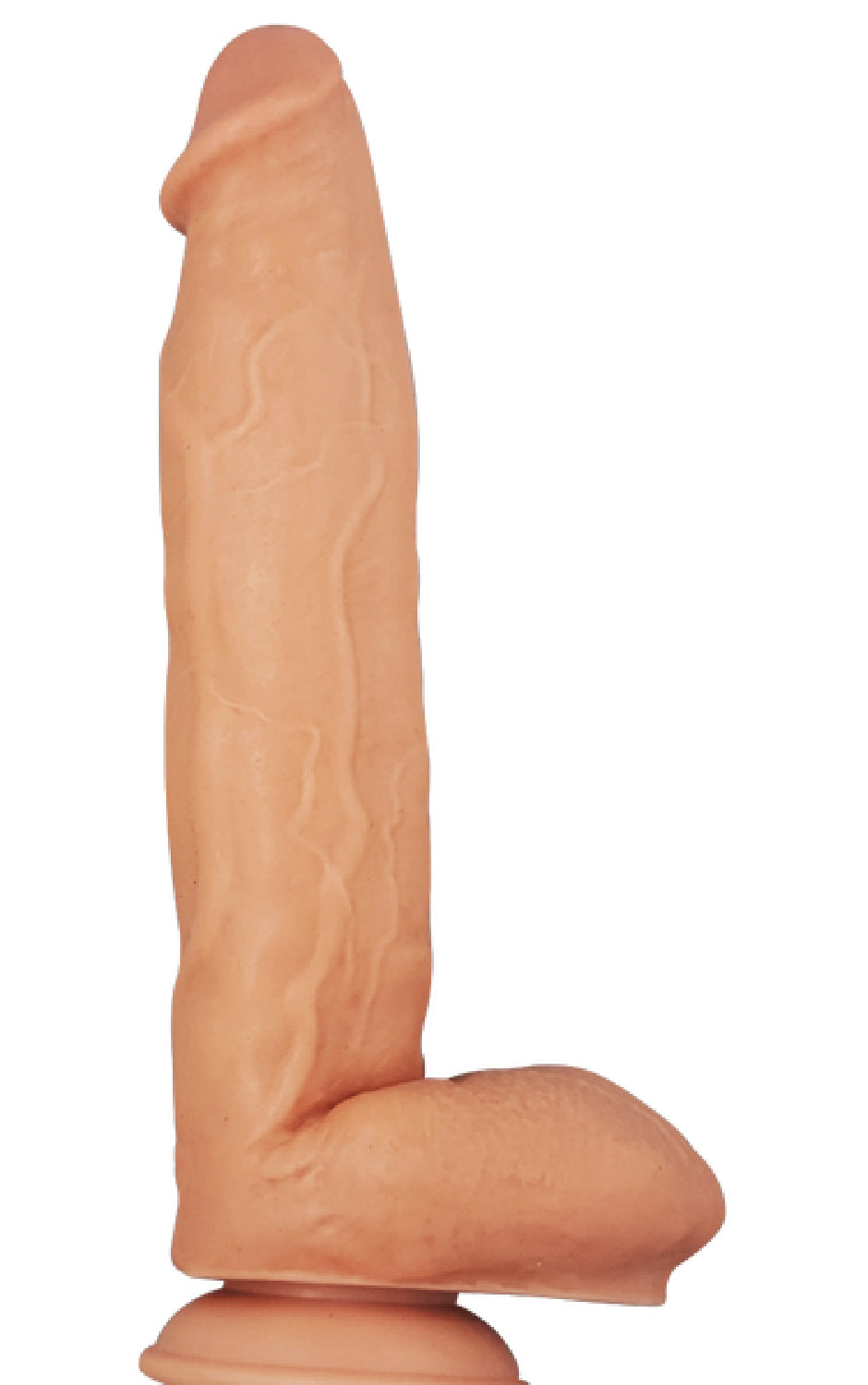 Tradie Dildo - Peppie 11" Flesh With Suction Cup  - Club X