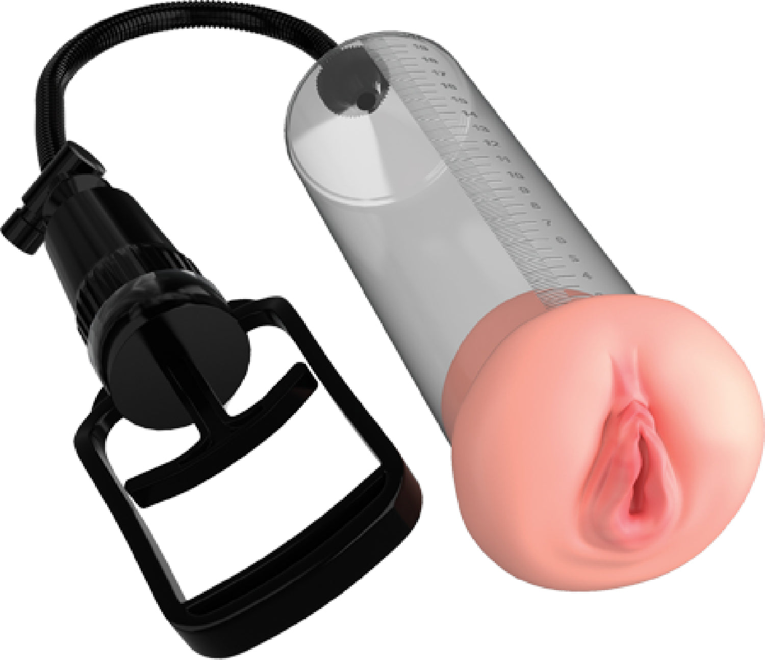 Fanta Light Pussy Pump (Black)  - Club X