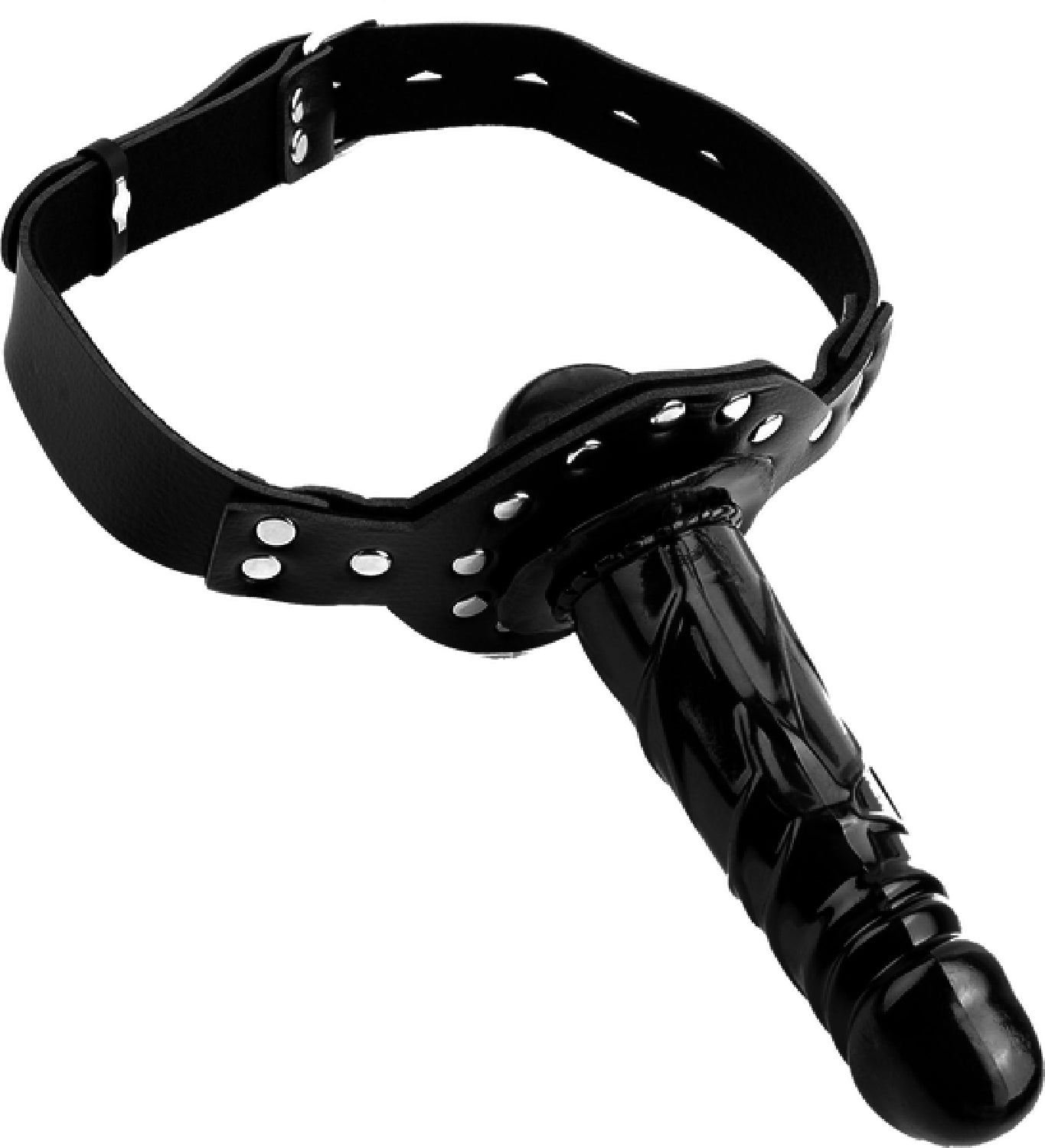 Deluxe Ball Gag With Dildo  - Club X