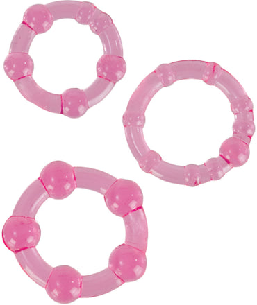 Silicone Island Rings (Pink)  - Club X