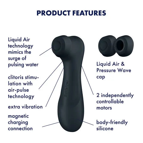 Satisfyer Pro 2 Generation 3 Vibrator - Wine Red  - Club X