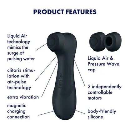 Satisfyer Pro 2 Generation 3 Vibrator - Wine Red  - Club X