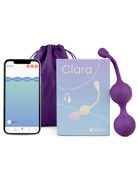 Clara Vibrating Kegel Balls App Controlled  - Club X