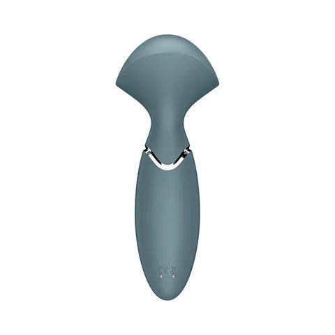 Satisfyer Mini Wand-er Vibrator - Grey  - Club X