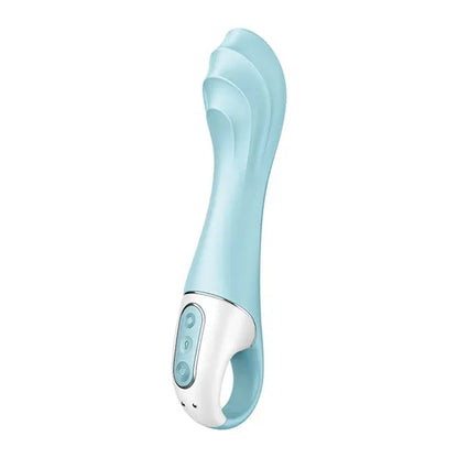 Satisfyer Air Pump Vibrator 5 App Control - Blue  - Club X